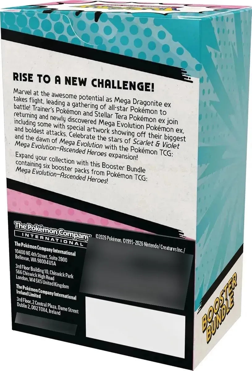 Pokemon Booster Bundle Ascended Heroes