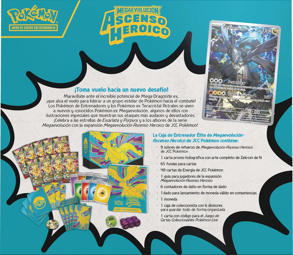 Pokémon Elite Trainer Box (ETB) Ascenso Heroico