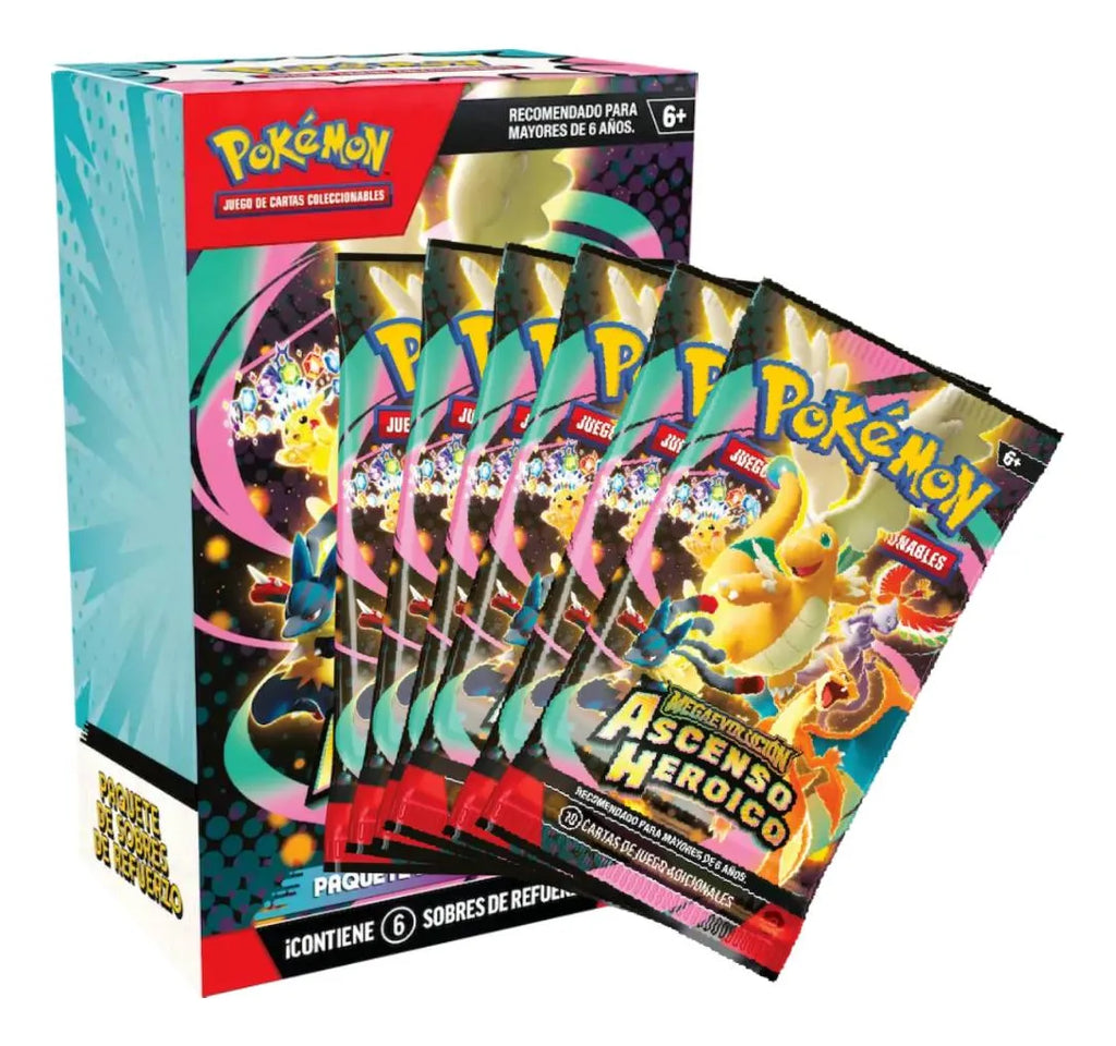 Pokémon Booster Bundle Ascenso Heroico