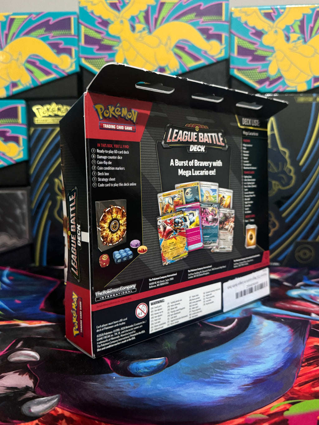 Pokémon League Battle Deck Mega Lucario EX - inglés