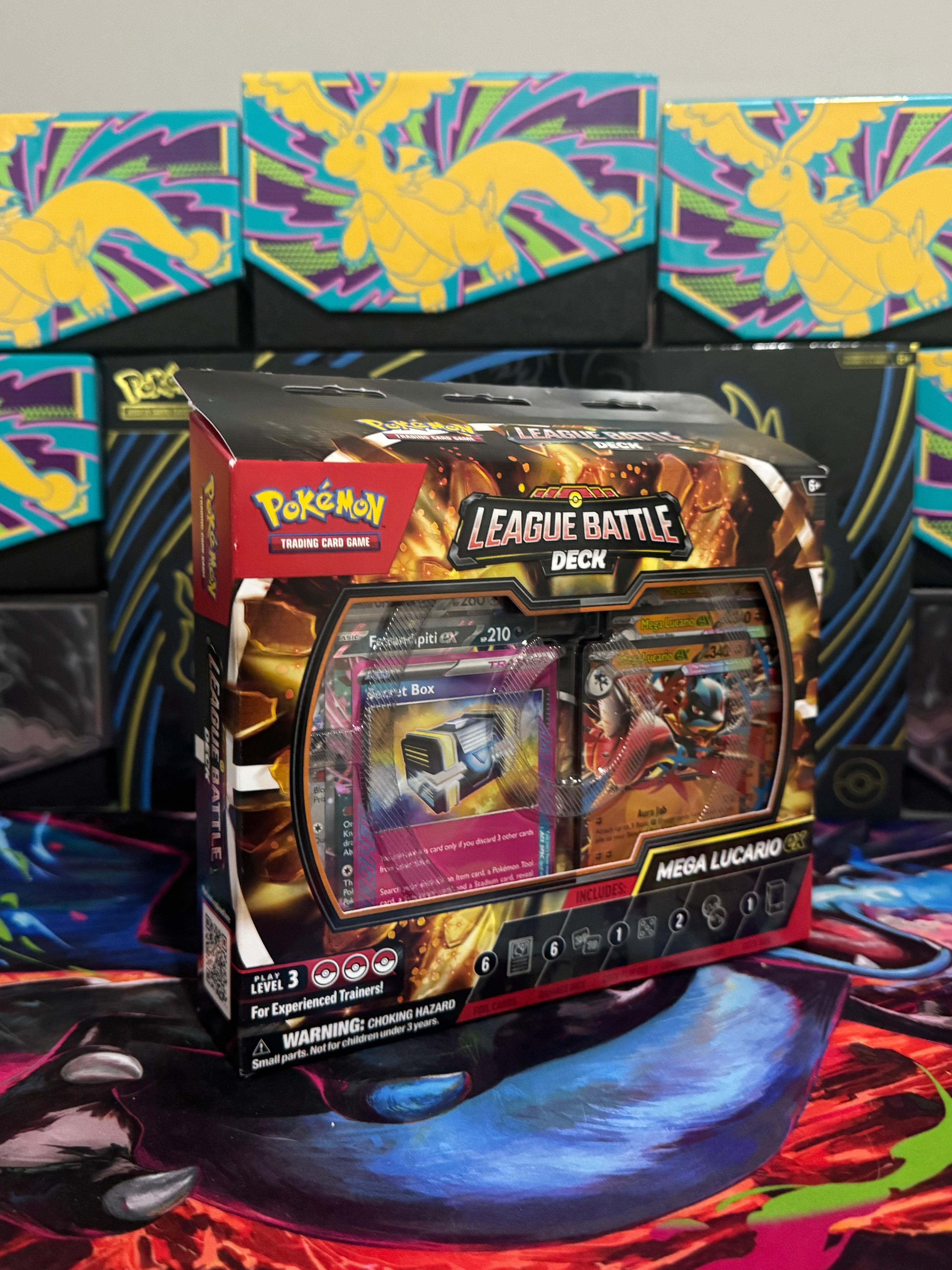 Pokémon League Battle Deck Mega Lucario EX - inglés
