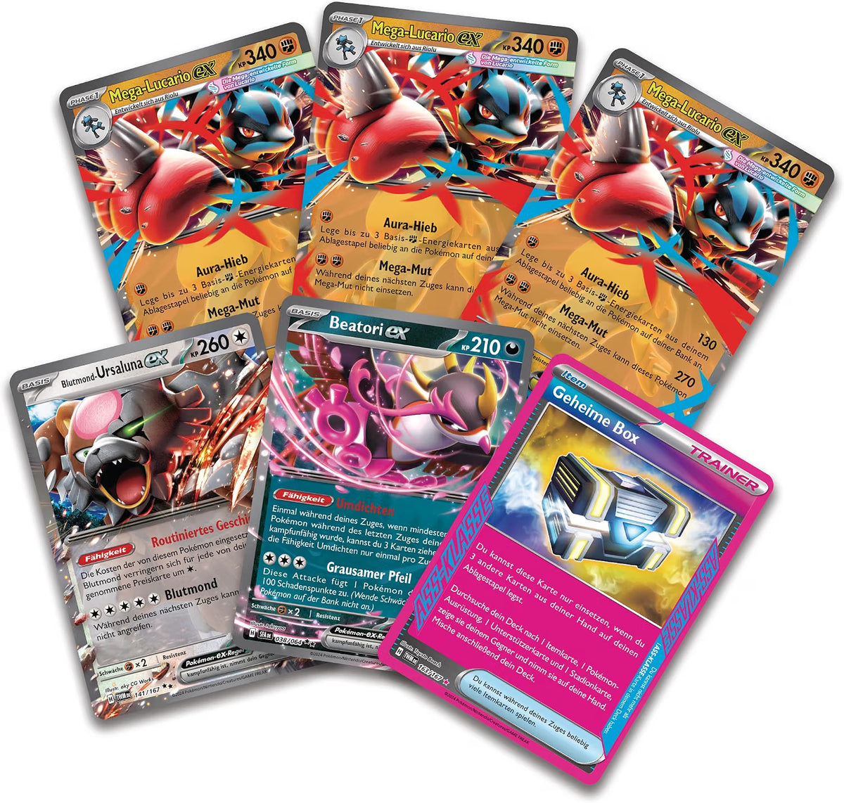 Pokémon League Battle Deck Mega Lucario EX - inglés