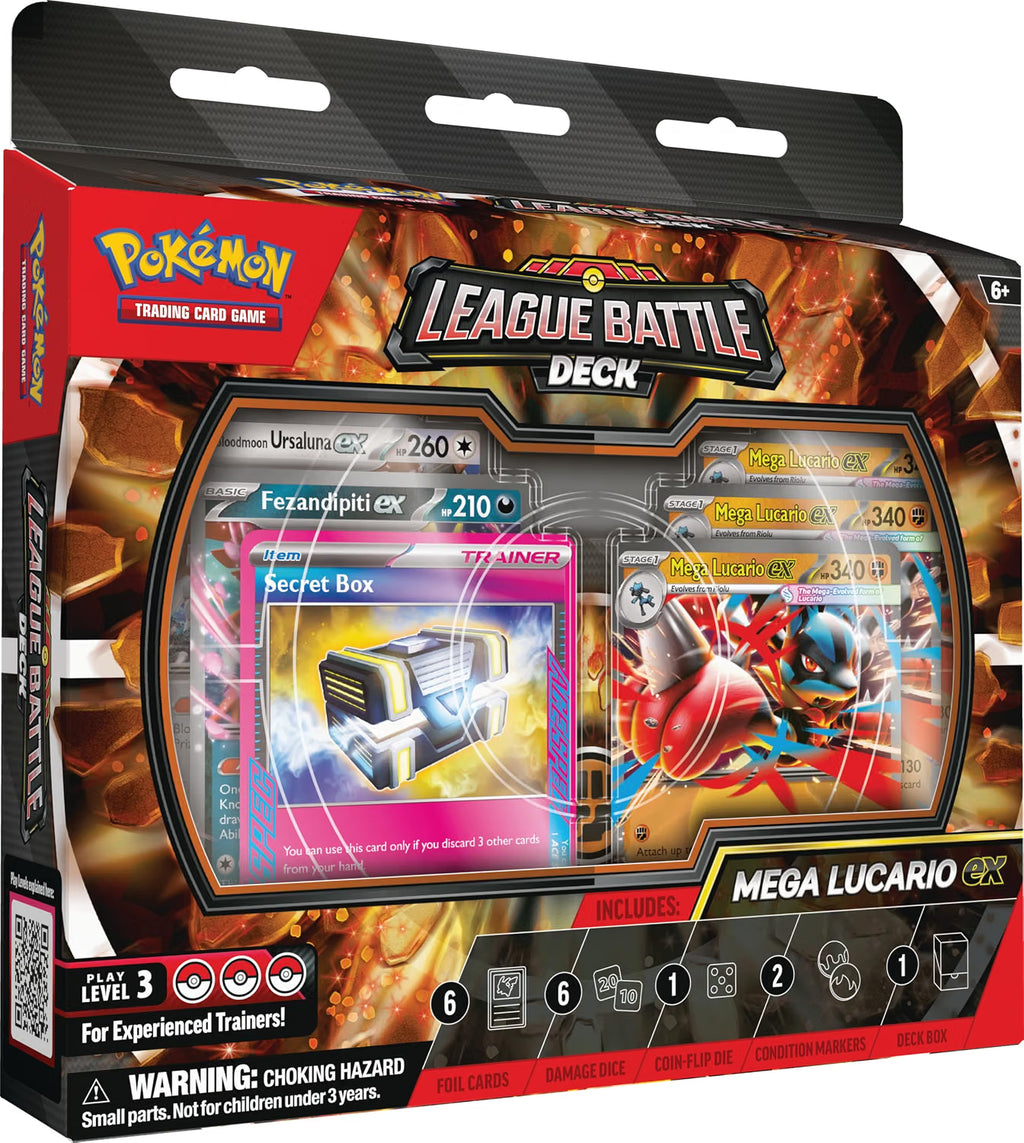 Pokémon League Battle Deck Mega Lucario EX - inglés