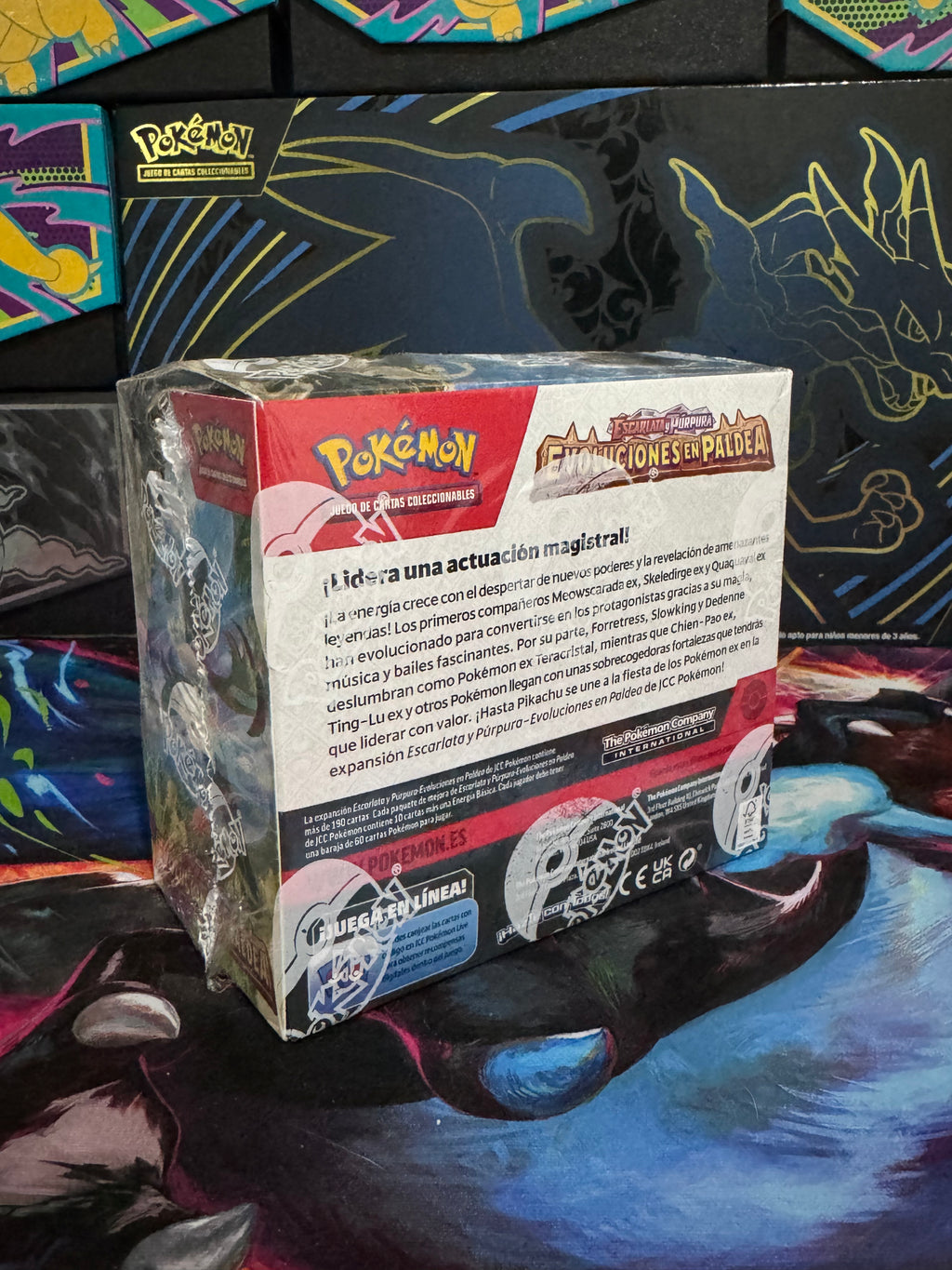 Pokémon Booster Box Paldean Envolved - Español