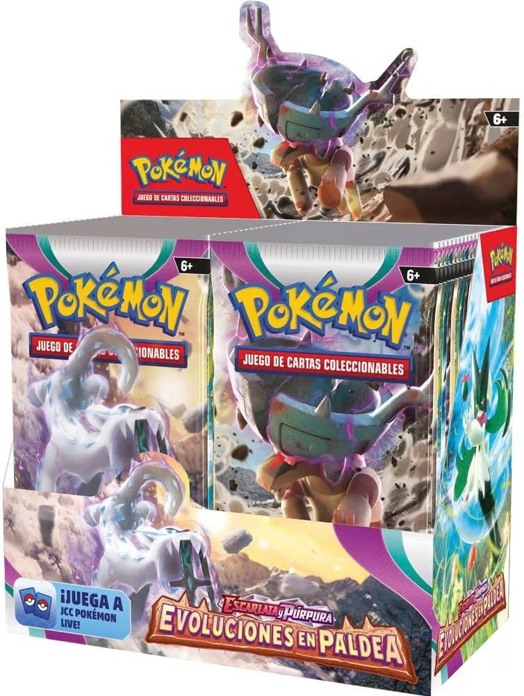 Pokémon Booster Box Paldean Envolved - Español