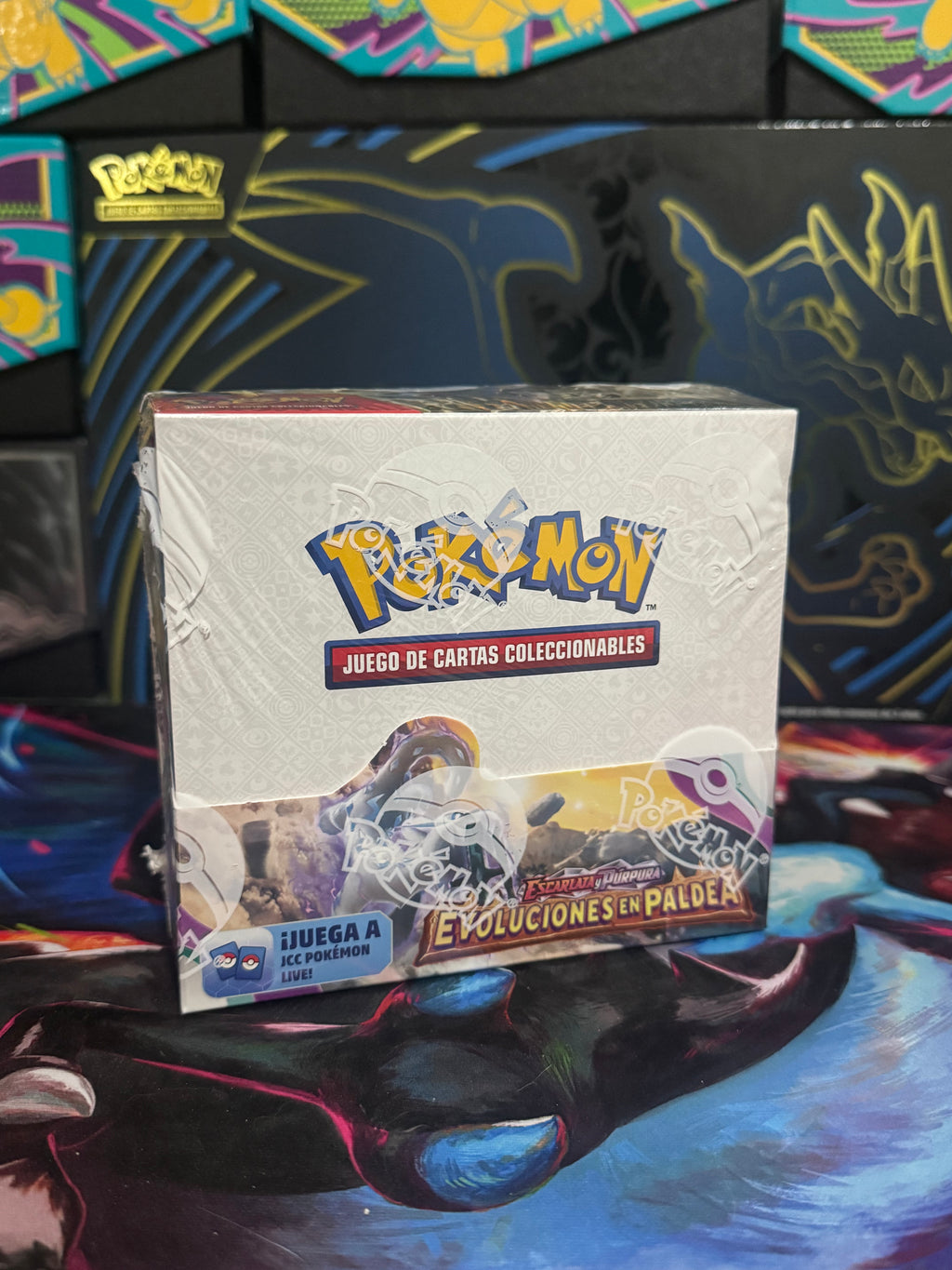 Pokémon Booster Box Paldean Envolved - Español
