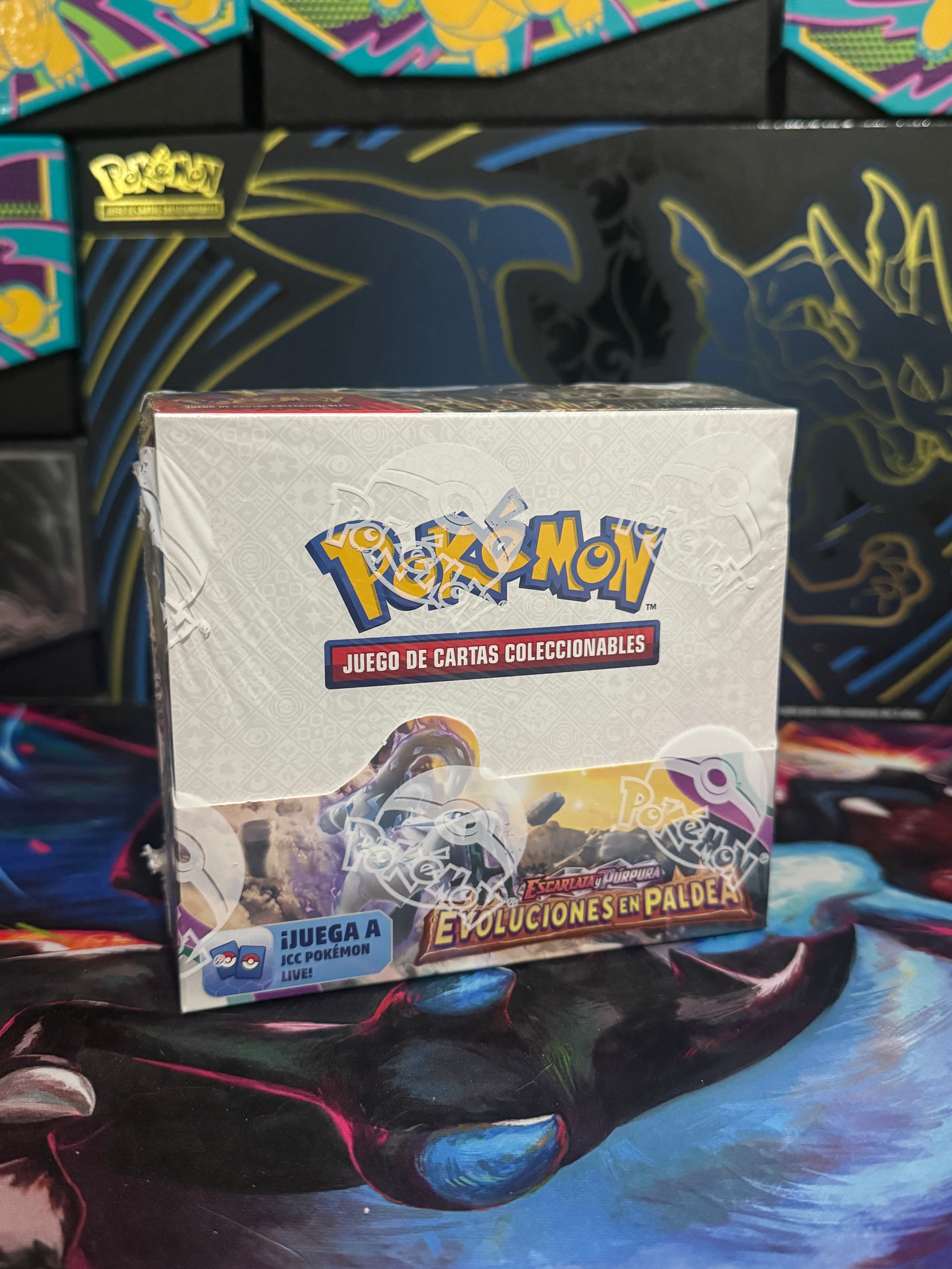 Pokémon Booster Box Paldean Envolved - Español