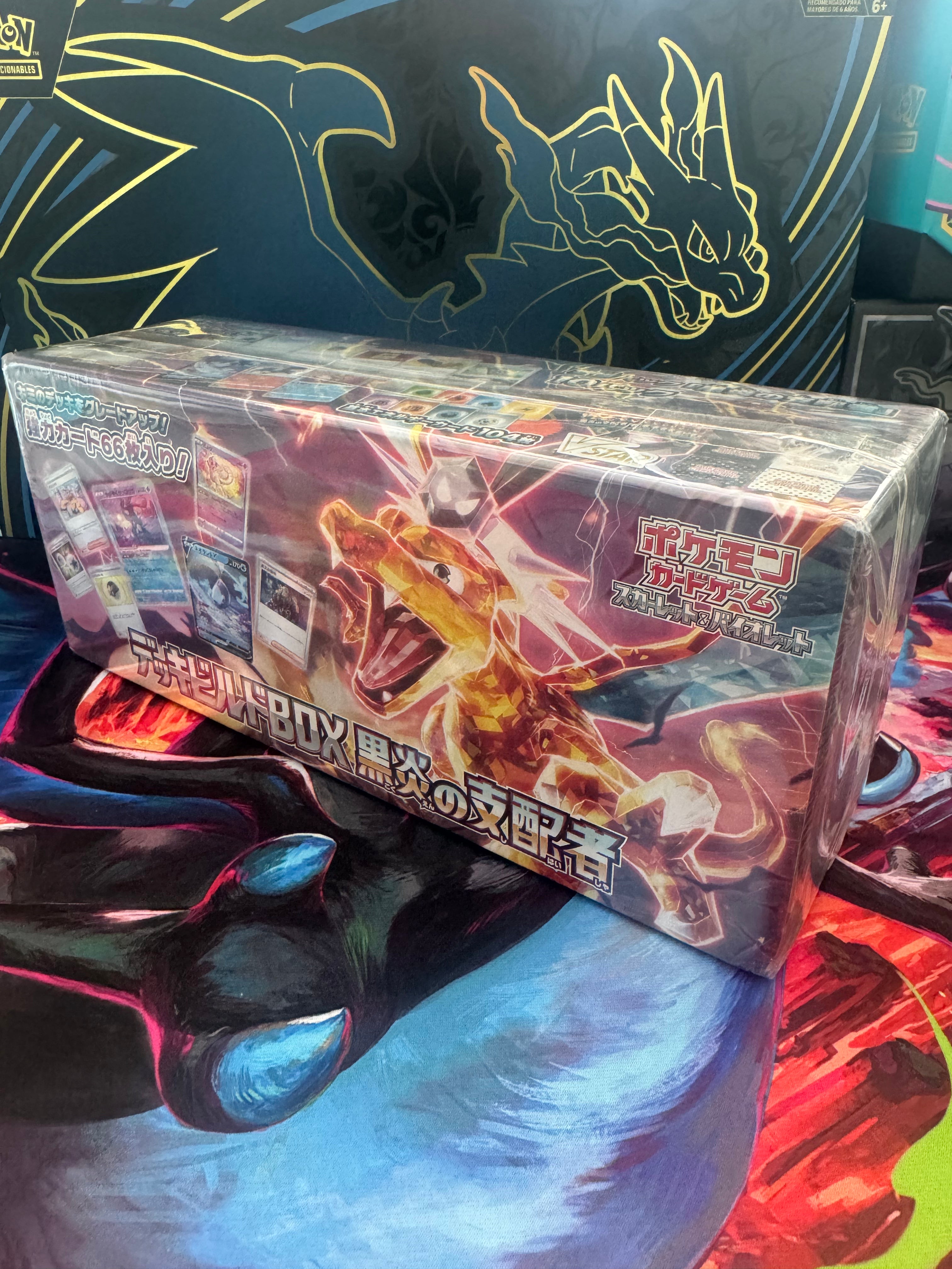 Pokémon Deck Build Box Scarlet & Violet Ruler of the Black Flame – Japonés