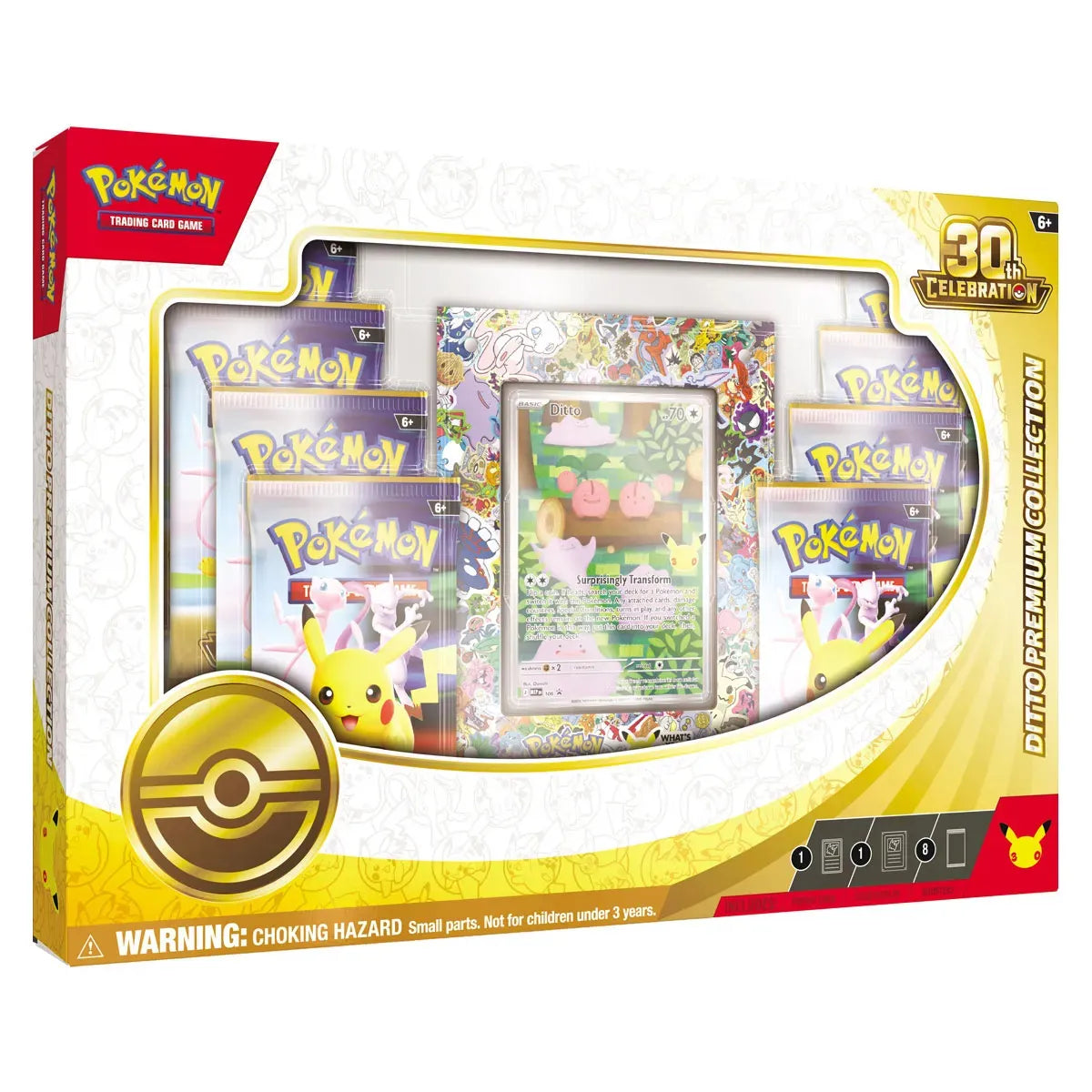 Pokémon Ditto Figure Collection 30th Aniversario