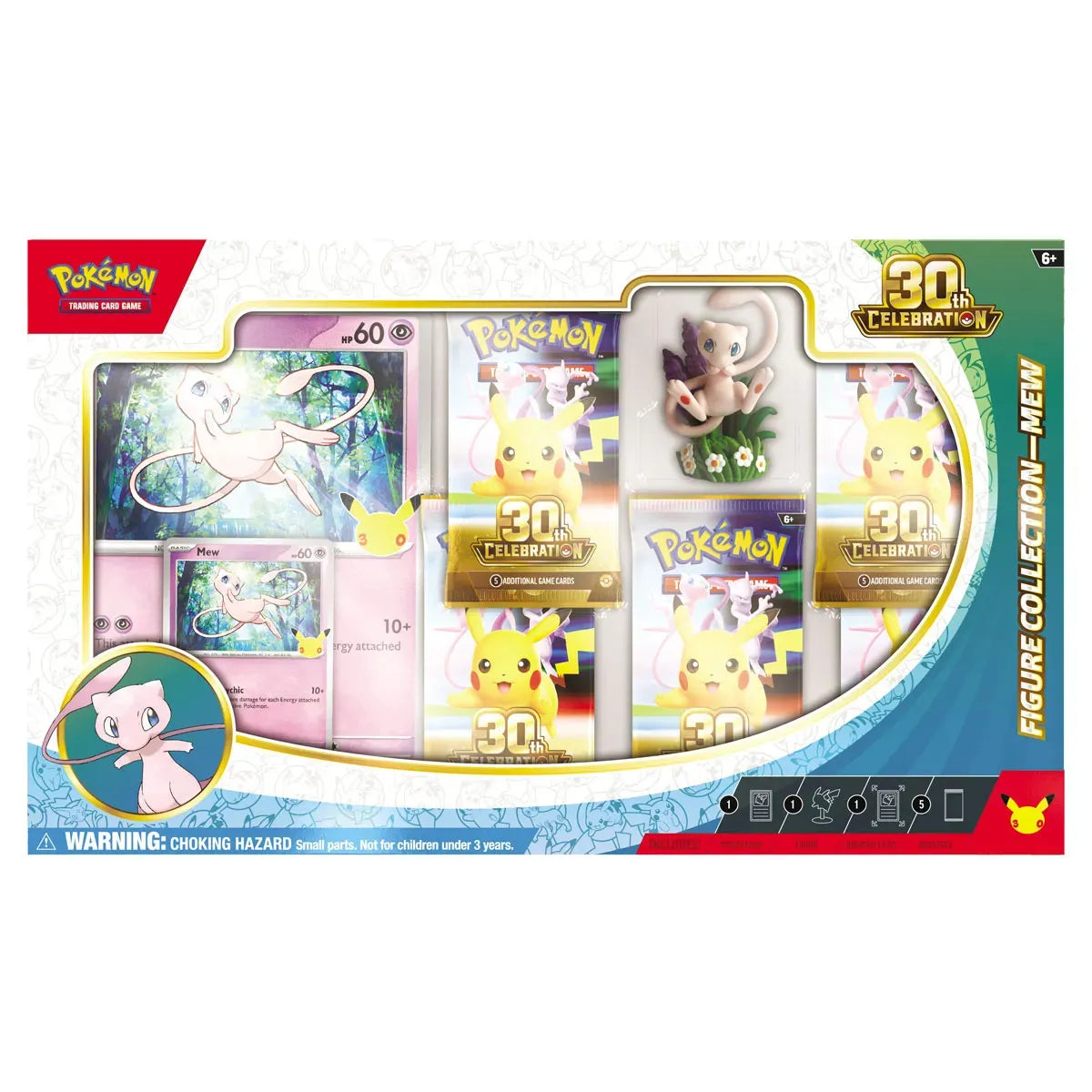 Pokémon Mew Figure Collection 30th Aniversario