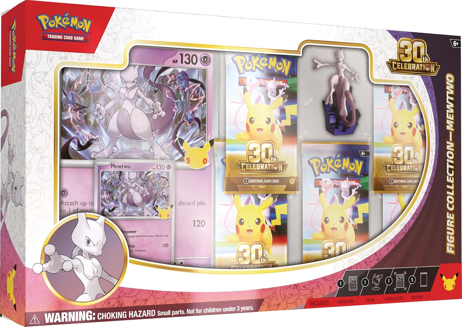 Pokémon Mewtwo Figure Collection 30th Aniversario