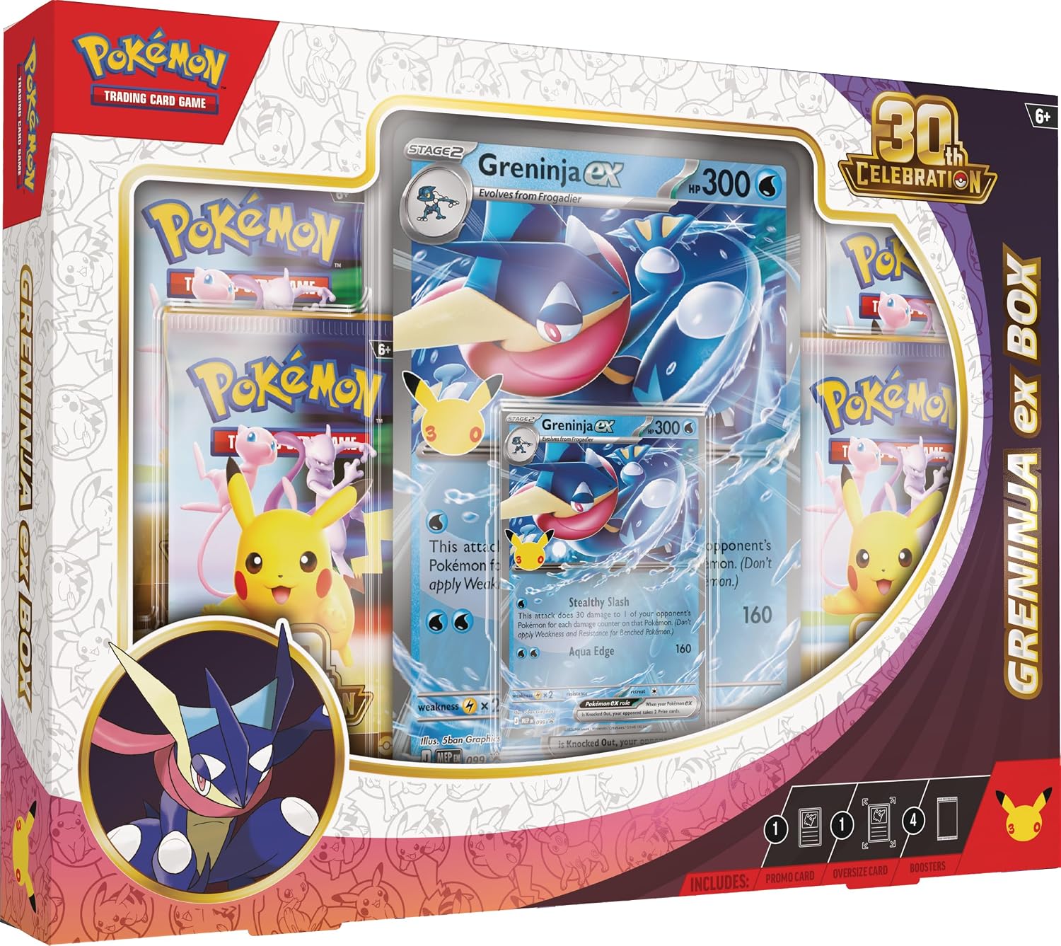 Pokémon Greninja EX Box 30th Aniversario