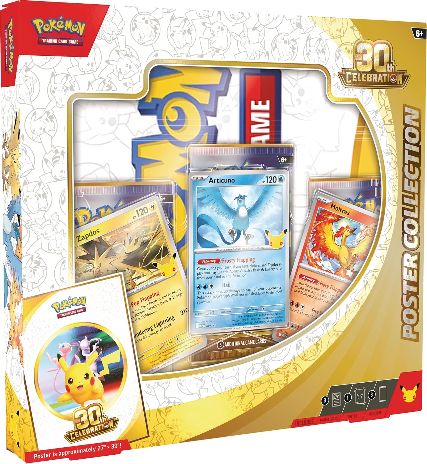 Pokémon Poster Collection 30th Aniversario