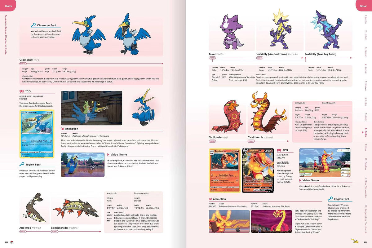 Pokémon Deluxe Character Guide 30th Aniversario - Inglés