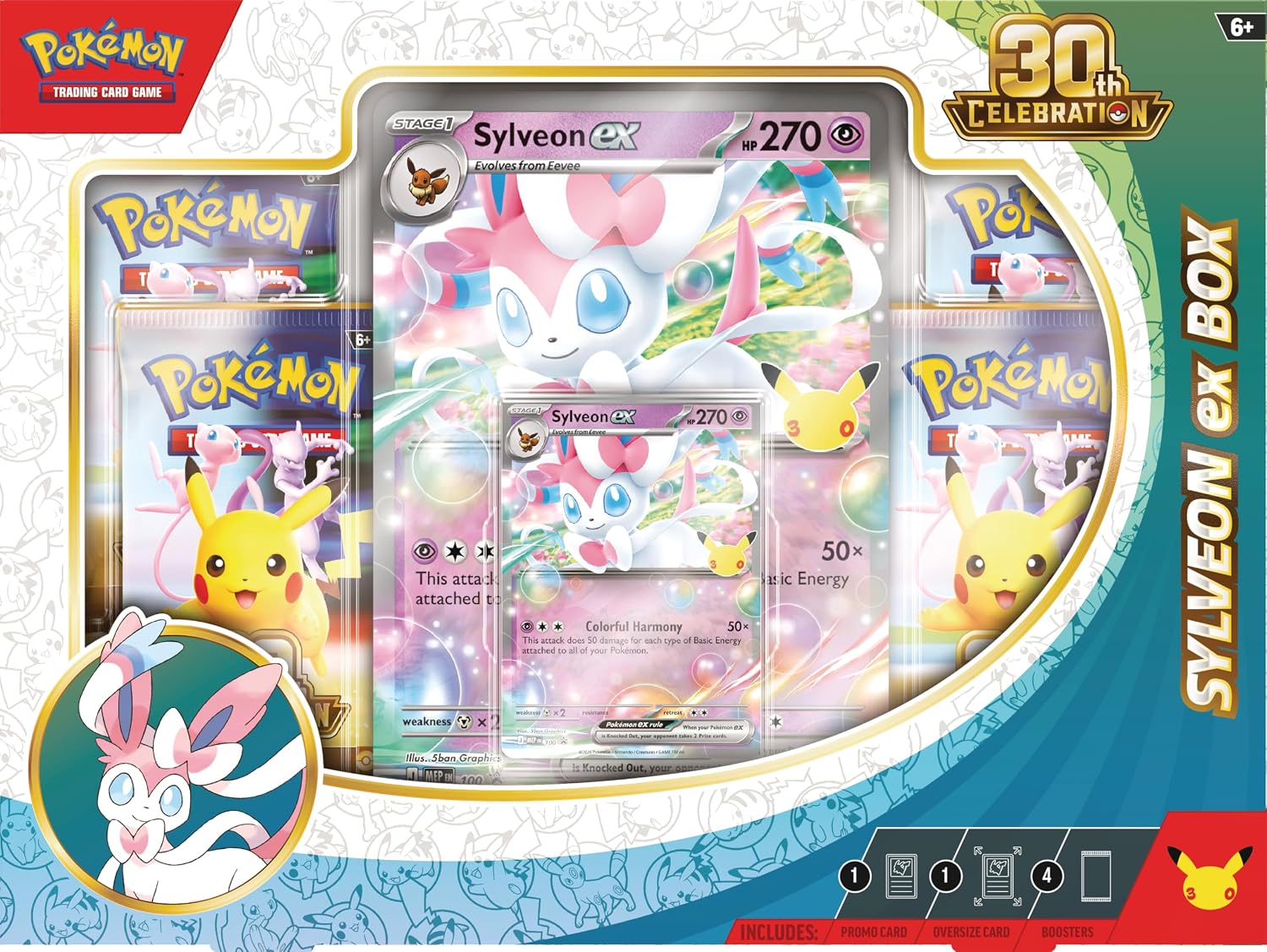Pokémon Sylveon EX Box 30th Aniversario