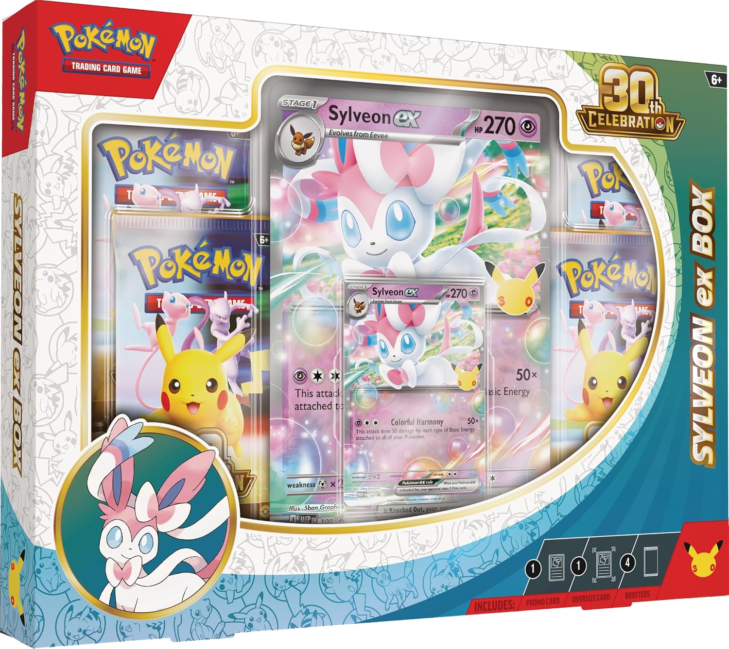 Pokémon Sylveon EX Box 30th Aniversario