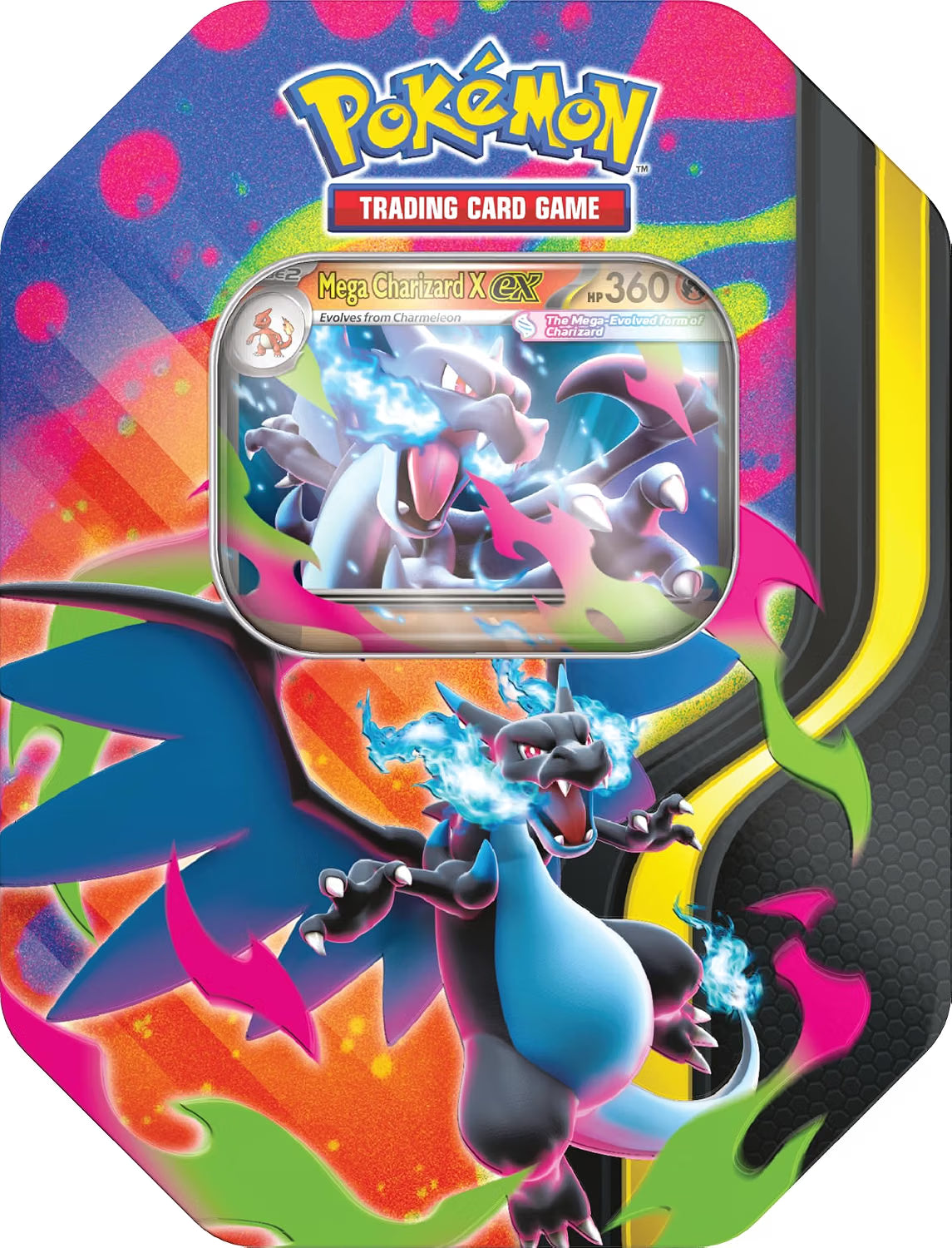 Pokémon Tin Charizard X ex - Inglés