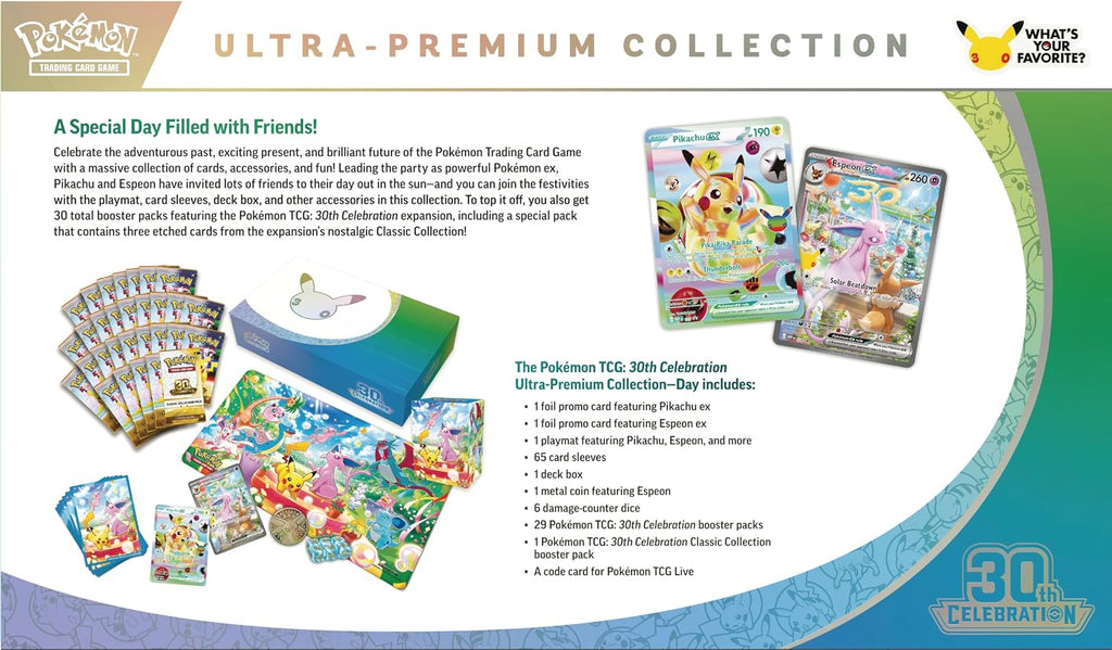 Pokémon Ultra Premium Collection Day 30th Aniversario