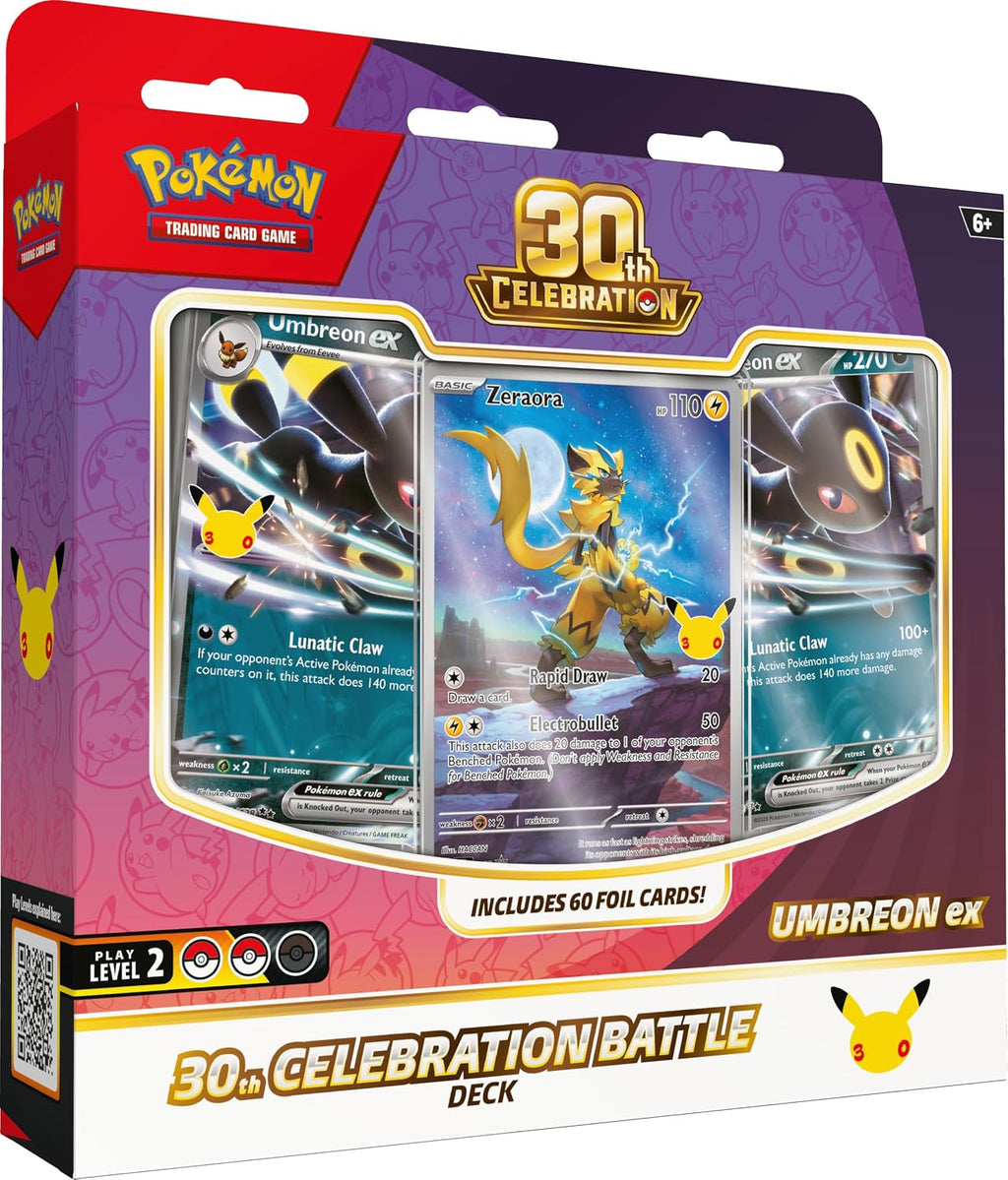Pokémon Battle Deck Umbreon EX 30th Aniversario