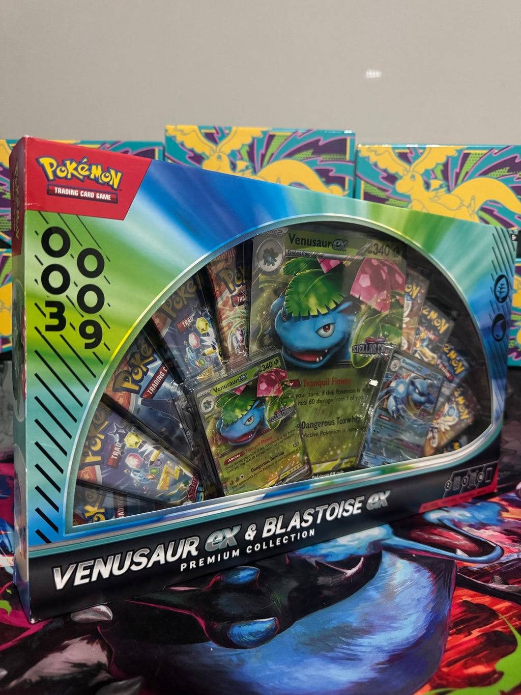 Pokémon Premium Collection Venusaur EX & Blastoise EX - Inglés